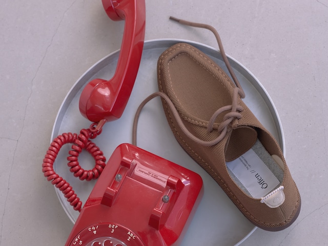 【MENS】LACE MOCCA / CAMEL