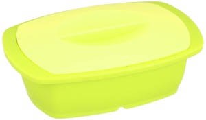 【努力特価】和平フレイズ(Wahei freiz) 電子レンジ調理器 シリコーンスチーマー らくCHIN!シリコーン M ライムグリーン RR-5273
