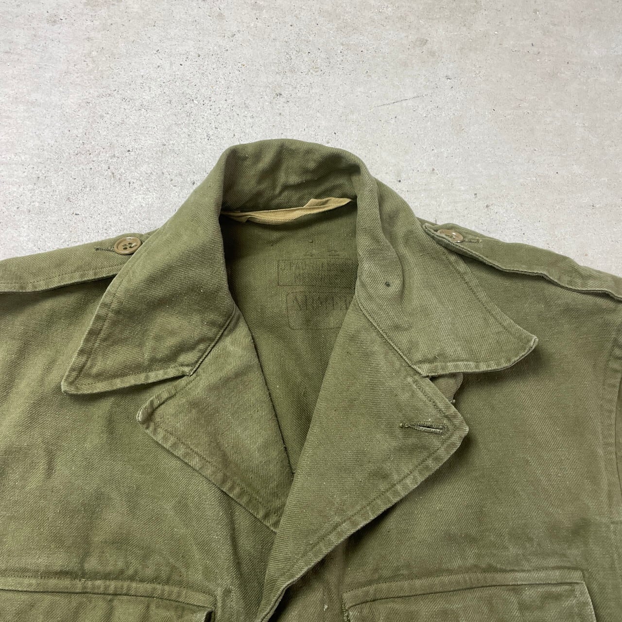 50年代 フランス軍 M-47 フィールドジャケット 前期型 メンズL相当