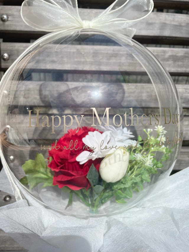 Mother's day gift bouquet M size RED(box)