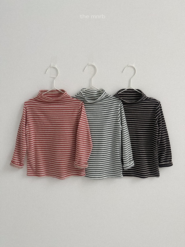 merino half polar tee【minirobe】※12月中旬発送予定