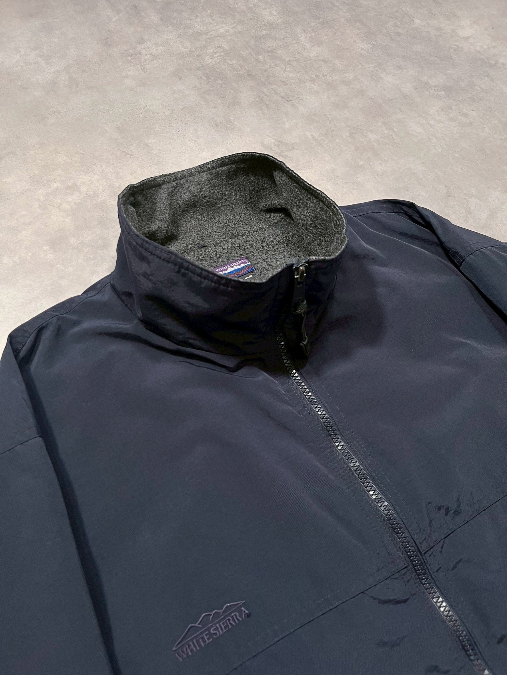 90's “WHITE SIERRA” Fleece Lining Nylon Jacket | RENGA CLOTHING STORE
