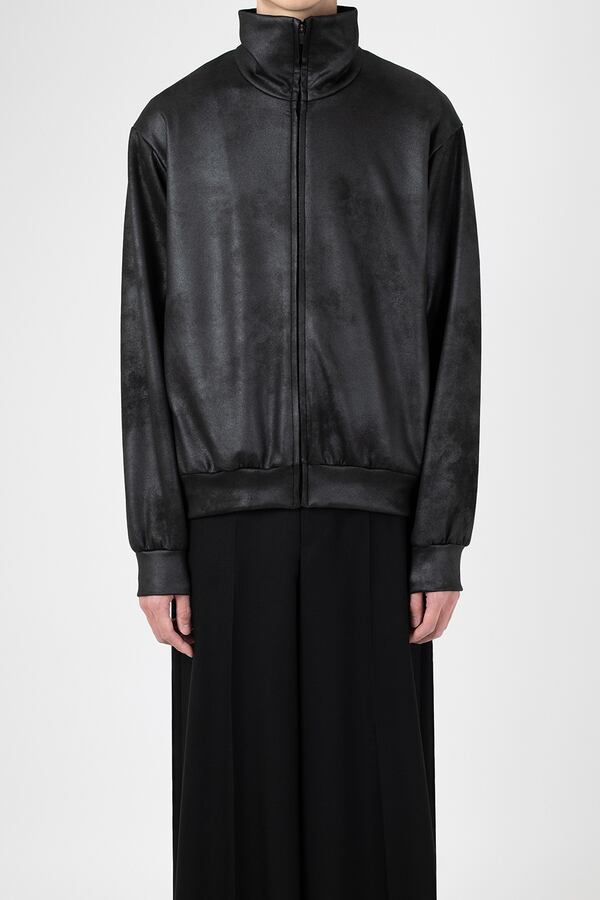 LAD MUSICIAN【ラッドミュージシャン 】STRETCH FAUX LEATHER JERSEY