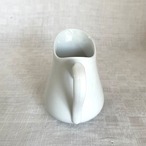 ピッチャー　ピシェ　ミルク　白い器　フラワーベースにも　Tradition CNP France 19twd73