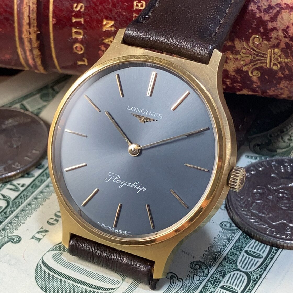 ☆老舗スイスブランド☆ロンジン LONGINES 動作良好 手巻き メンズ 