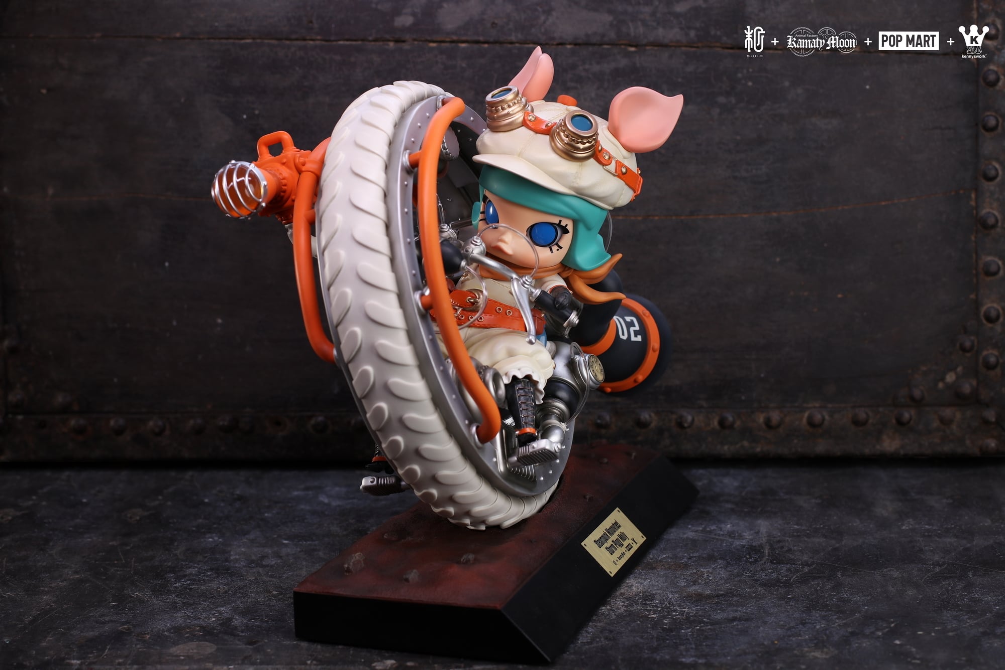 Steampunk Monowheell Storm Piggy Molly 特典版｜鎌田光司×Kenny Wong