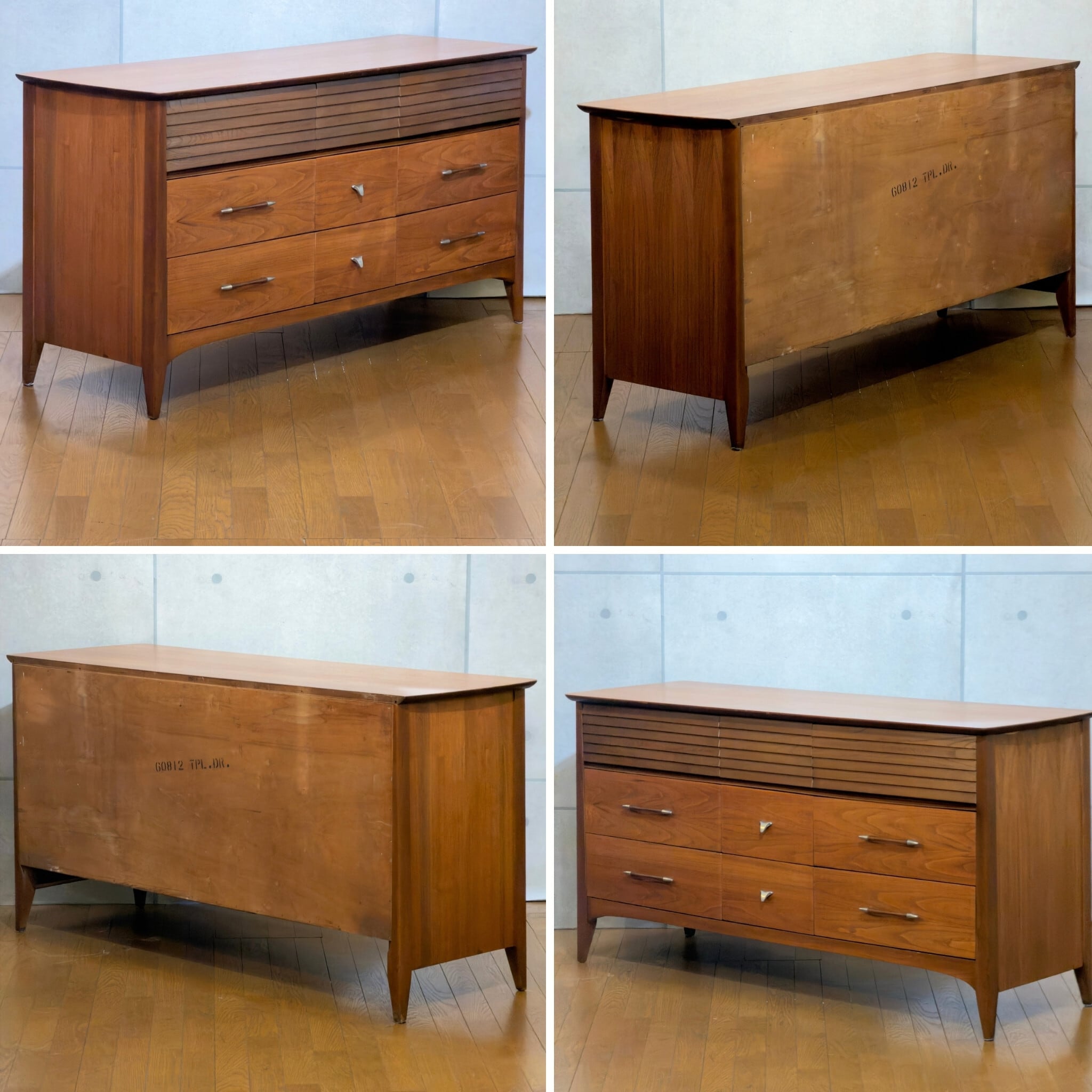 VINTAGE】U.S HarmonyHouse Triple dresser / ワイドチェスト 9引出し