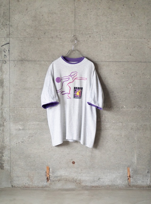 "International Bowling Tournament" 1990s T-shirt