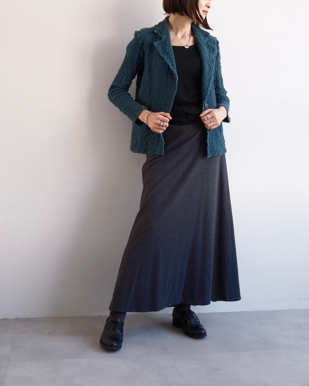 me ISSEY MIYAKE CAULIFLOWER TAILORED JACKET | dear closet
