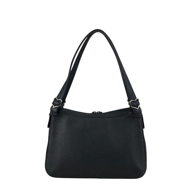 Yves Saint Laurent イヴ・サンローラン ショルダーバッグ ブラック ロゴ レザー セミショルダーバッグ vintage ヴィンテージ オールド 2mp2vx