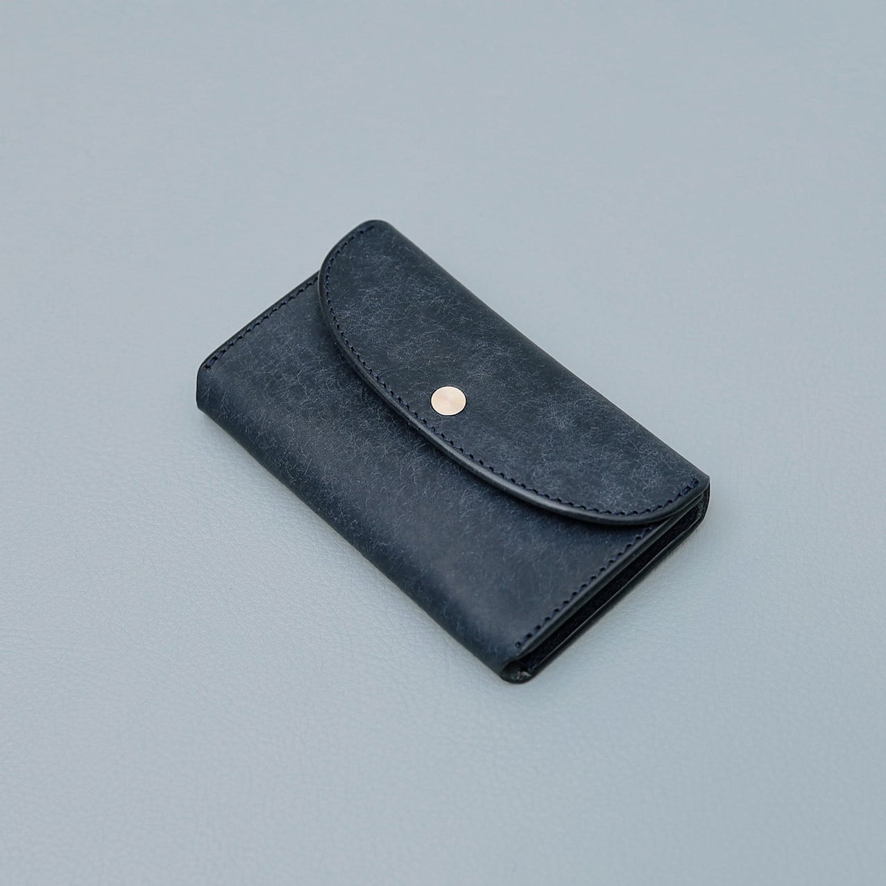 Iru×IKENOHATA GINKAWATEN】PUEBLO LEATHER CARD CASE 【受注生産】【7