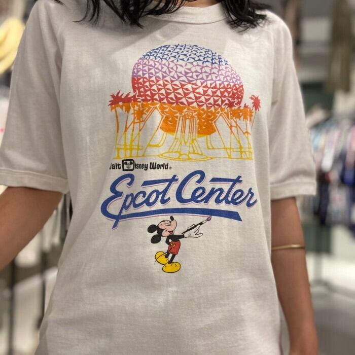 90年代 90s Mickey Mouse ミッキーマウス Walt Disney World ディズニー 古着 vintage ヴィンテージ  ビンテージ メンズS相当【Tシャツ】【HA10】【23T】【FSS2308-30】 | cave 古着屋【公式】古着通販サイト