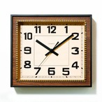 【時計】 BRASS RECTANGLE CLOCK/WNT