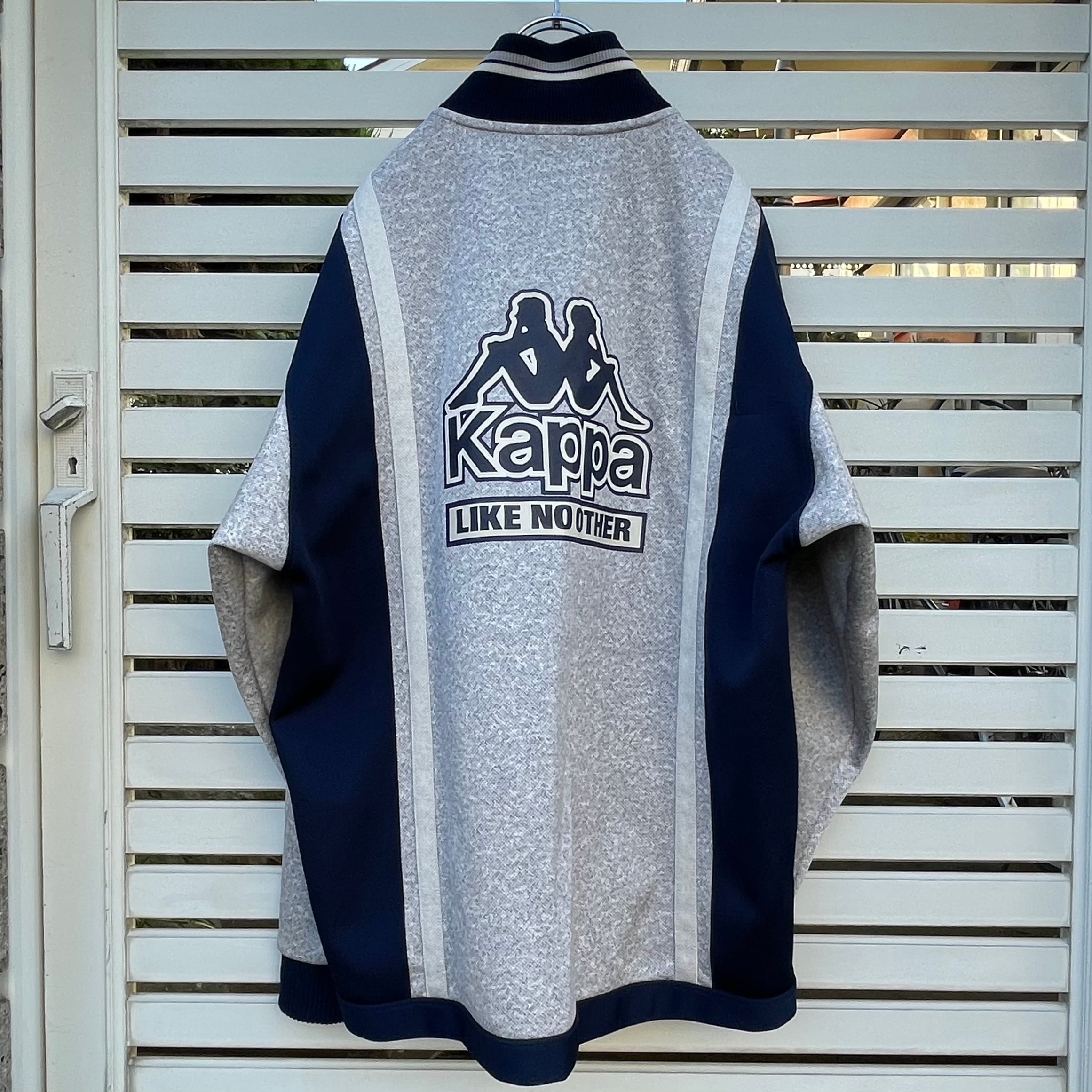 【XLサイズ】90's Kappa カッパ Track Jacket デカロゴバックプリント入り | Ringhio USED STORE  powered by BASE