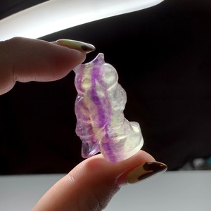 10.可愛いふくろう・フローライト