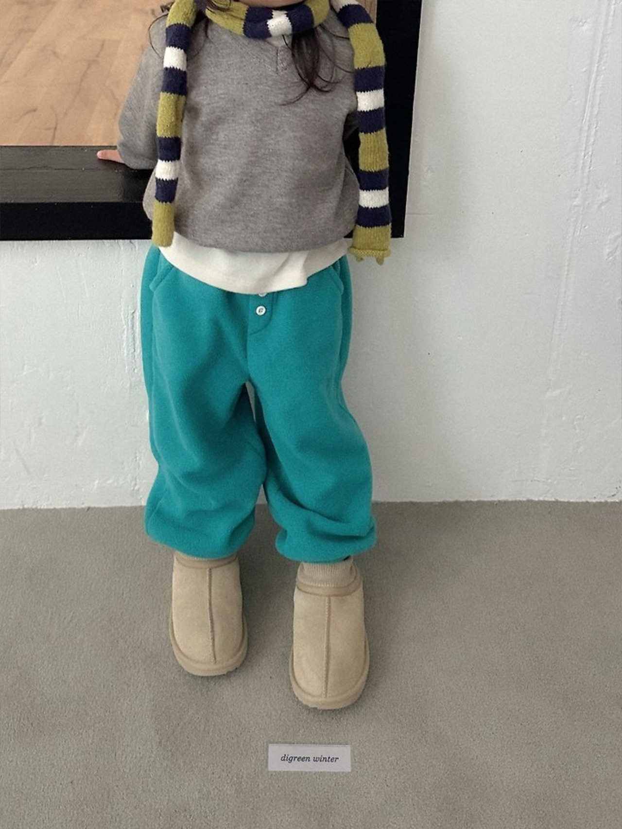 〖取寄〗韓国子供服 / 26winter / Digreen / ソボロパンツ / キッズ / 冬服 *S~2XL*