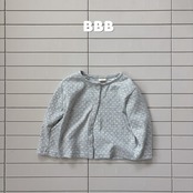 韓国子供服 / 26Autumn / 〖取寄〗BBB / ドットカーディガン / ユニセックス / キッズ服 *XXS~XL*