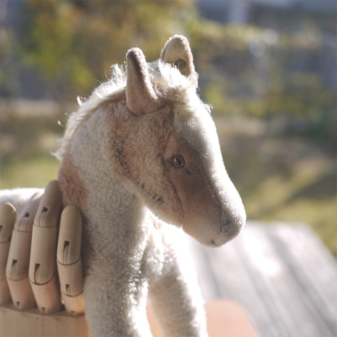 オールドシュタイフ　馬　ホース　ぬいぐるみ　ドイツ　ヴィンテージ オールドシュタイフ STEIFF Pferd 馬 ドイツ | こりすのパン屋Base店