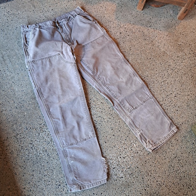 "hard work" Carhartt ダブルニー ペインターパンツ used [208107]