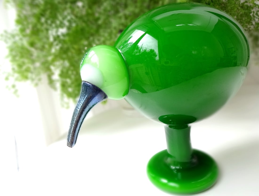 iittala / イッタラ Birds by Toikka Green Ibis バード オイバトイッカ