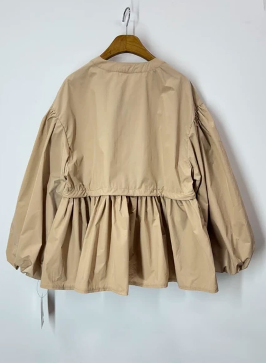 【SELECT】フレアデザインバルーンスリーブジャケット
