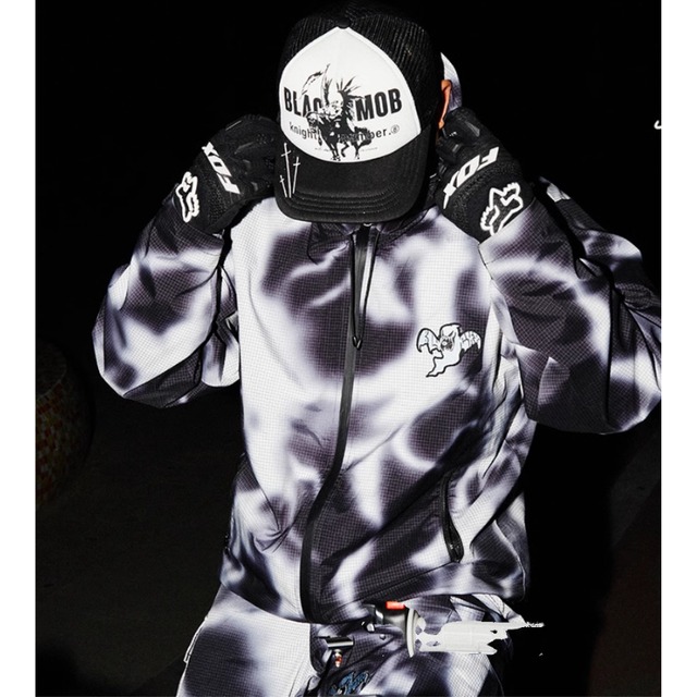 【DRIP3909】B8M Water Pattern Ghost Patch Jacket