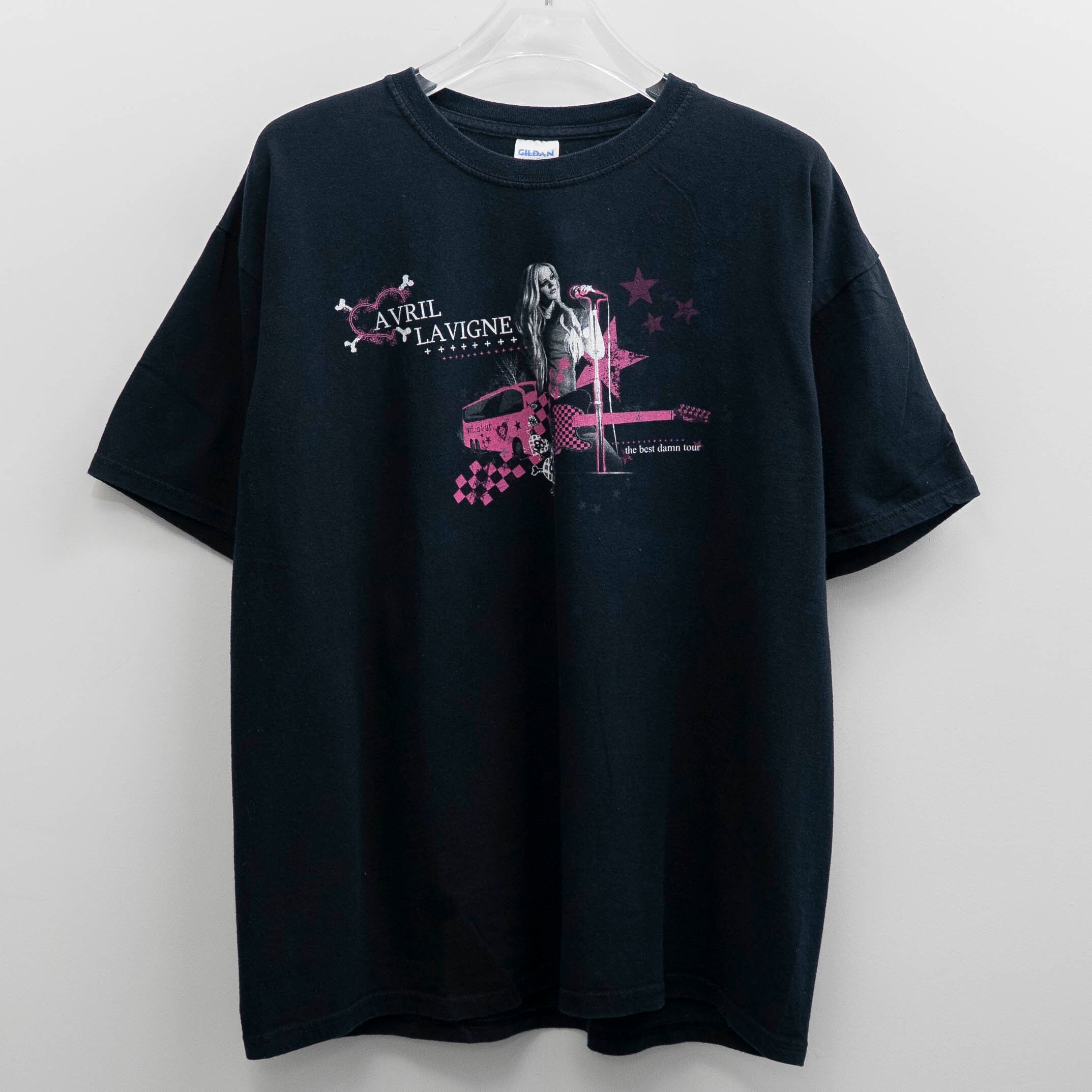 Avril Lavigne " The Best Damn Tour 2008 " Gildan XL【E12-66】