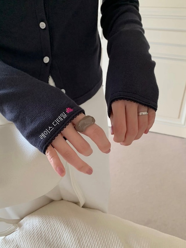 (予約) pretty young thing / Soft denim skirt 2color　