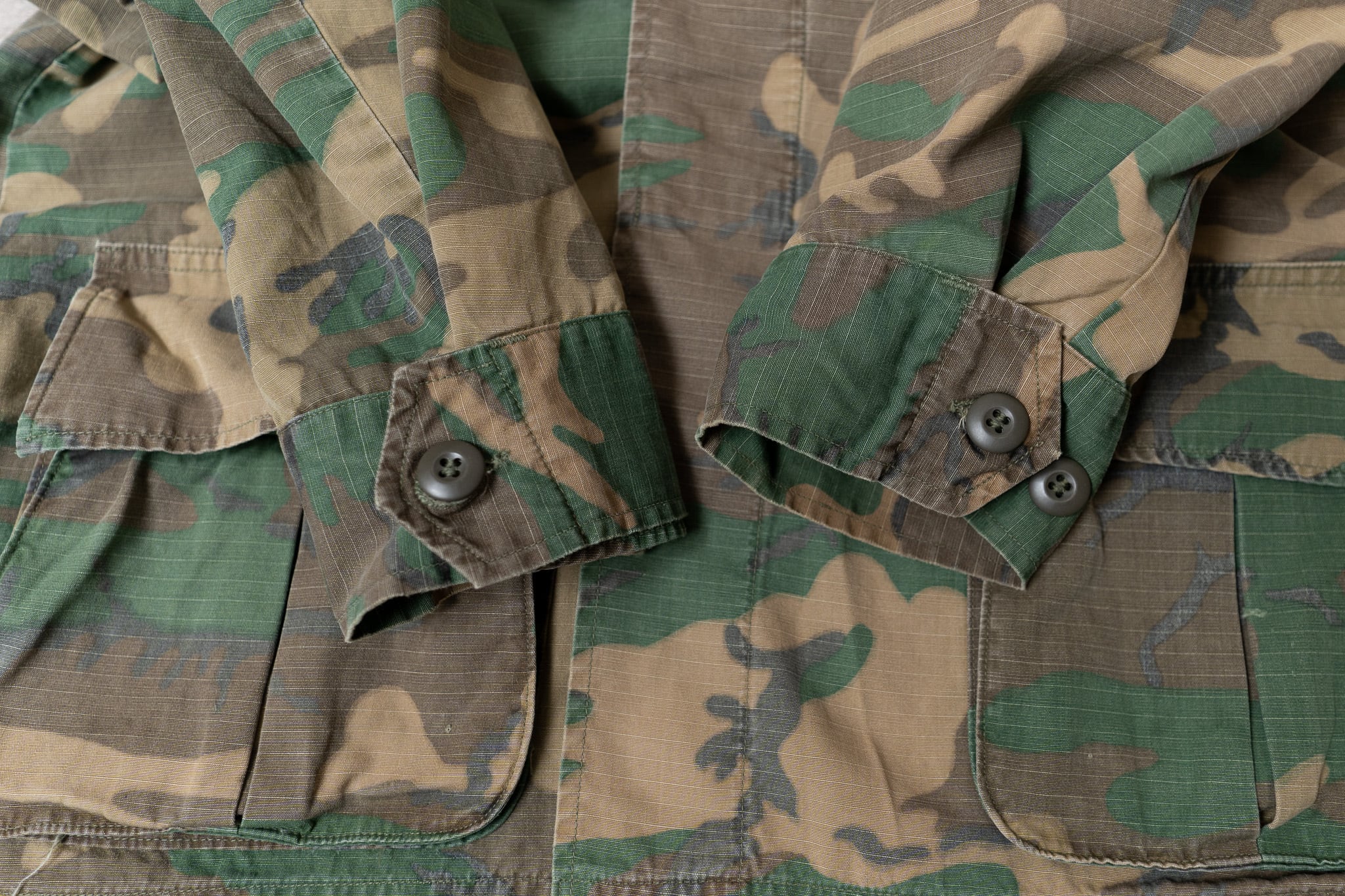 L-S】U.S.Army 60's Jungle Fatigue Jacket ERDL 