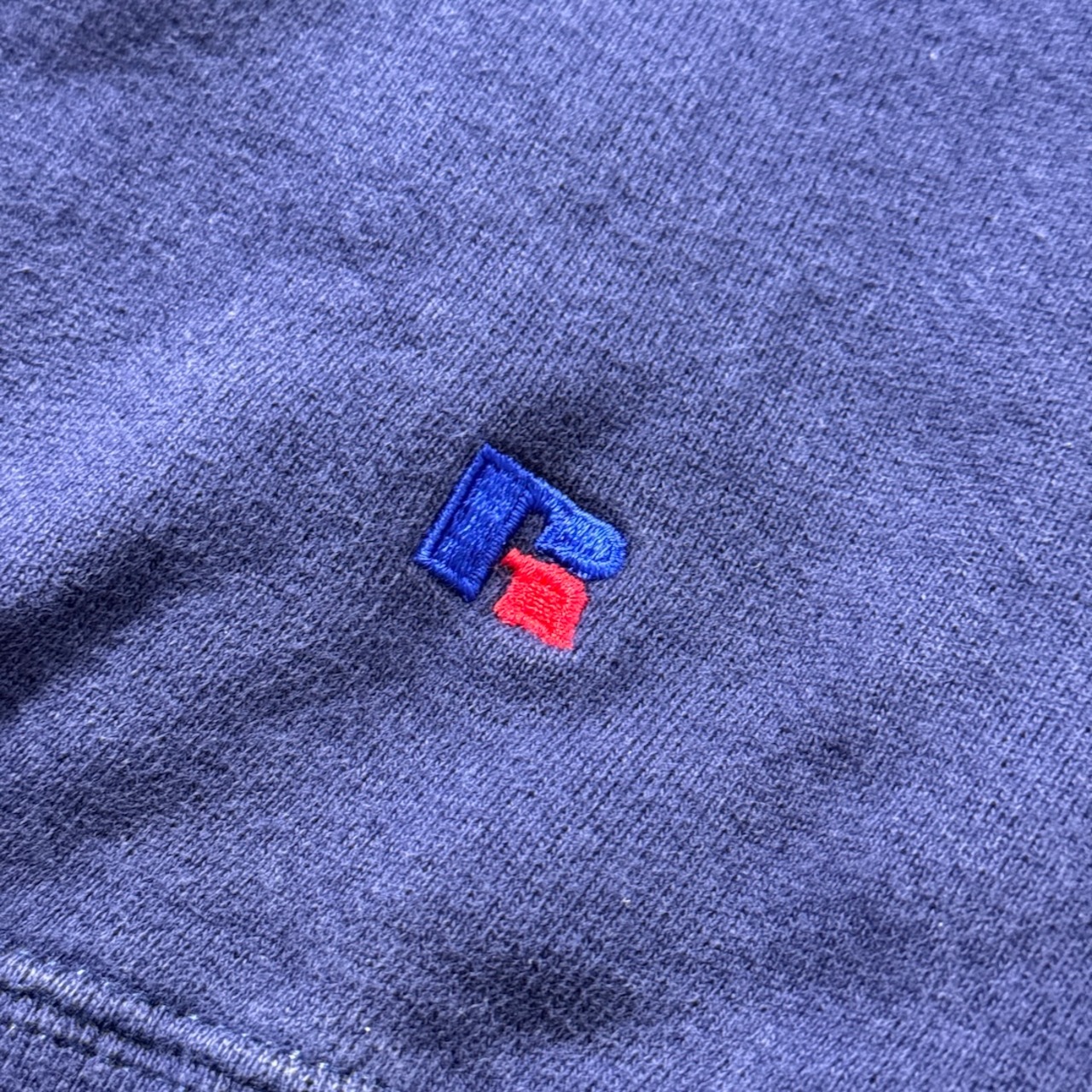 L.L.Bean × Russell 80s〜 sweatshirt solid navy L 古着 - 5