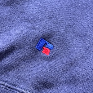 L.L.Bean × Russell 80s〜 sweatshirt solid navy L 古着