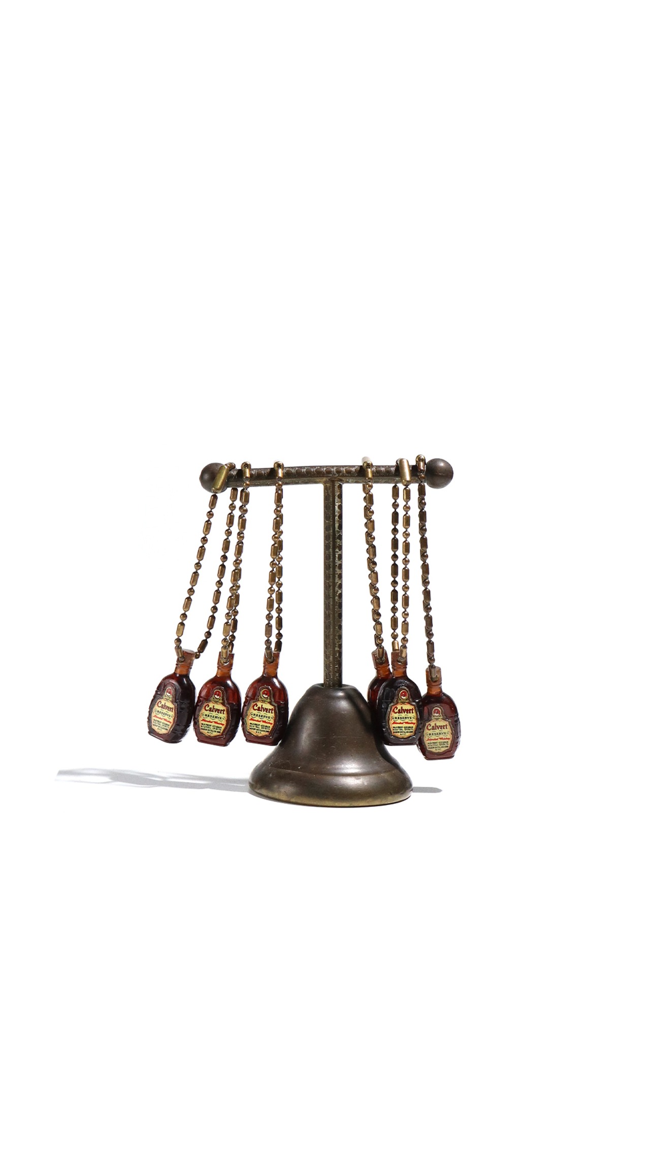 Calvert Reserve Blended Whiskey Bottle Key Chain