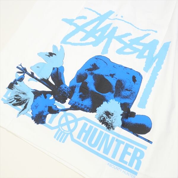 STÜSSY 原宿チャプト限定　スカルデザイン Tシャツ　Ｌ Size【L】 STUSSY ステューシー ×BOUNTY HUNTER 原宿チャプト10