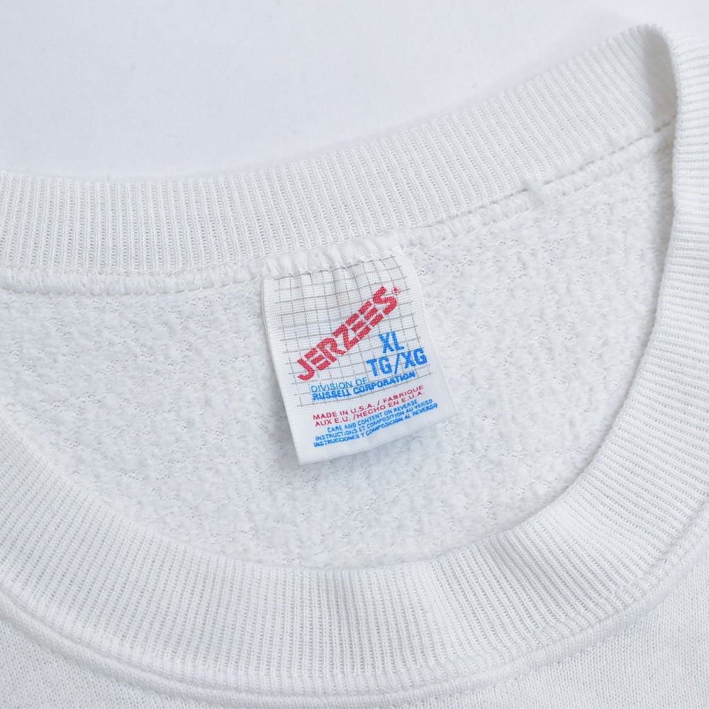 80s～ アメリカ製 JERZEES ジャージーズ プリント スウェットシャツ