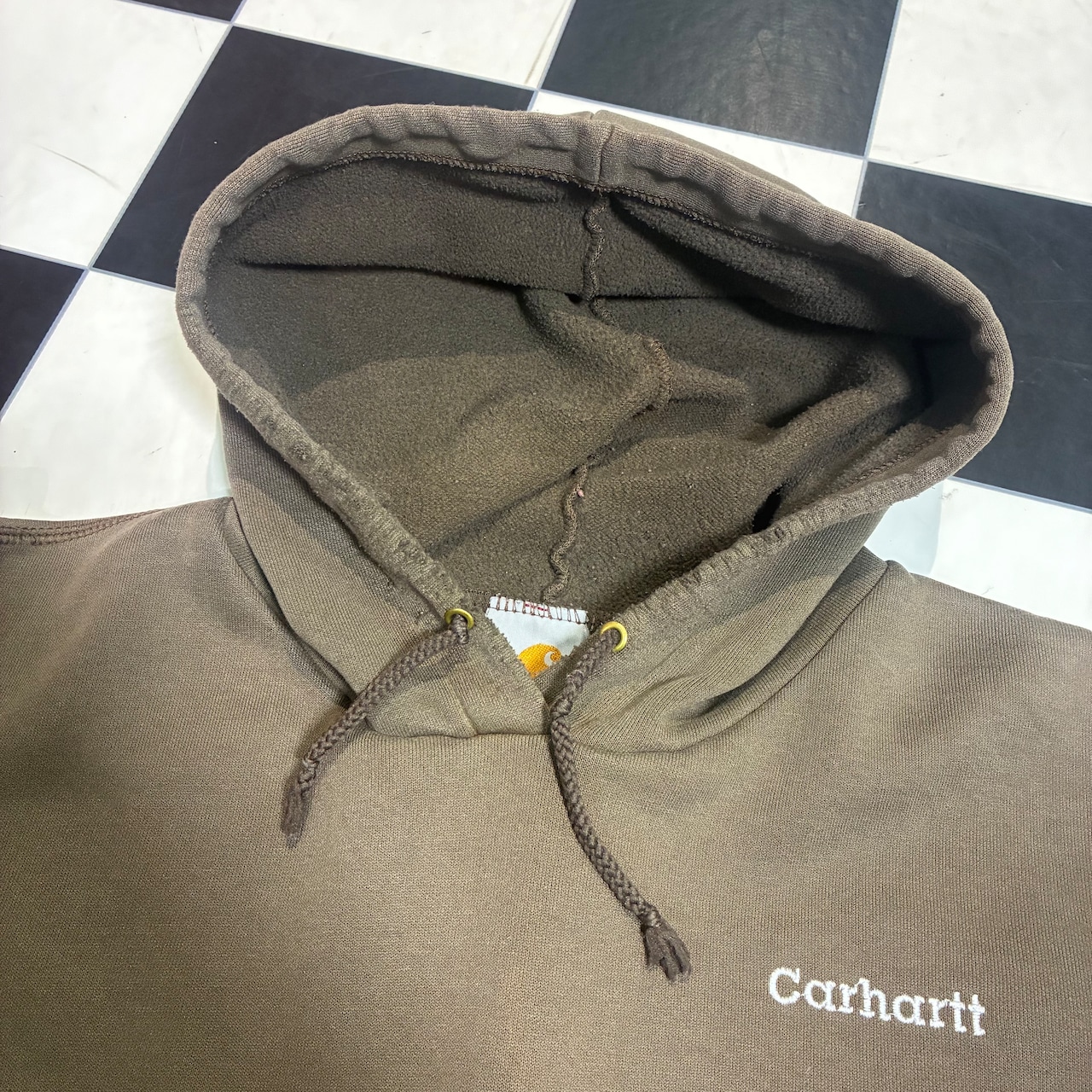 Carhartt プルオーバーパーカー フェードブラウン カーハート