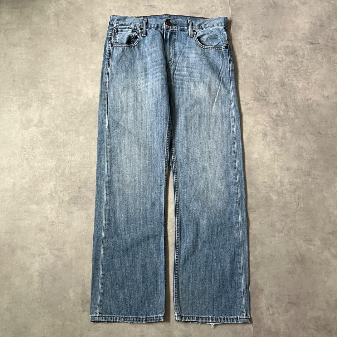リーバイス569 Levis W30 ブルーデニム 青 ヒゲ 古着 16790