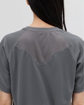 HYDRAFUSE MESH T-SHIRT_GRAY