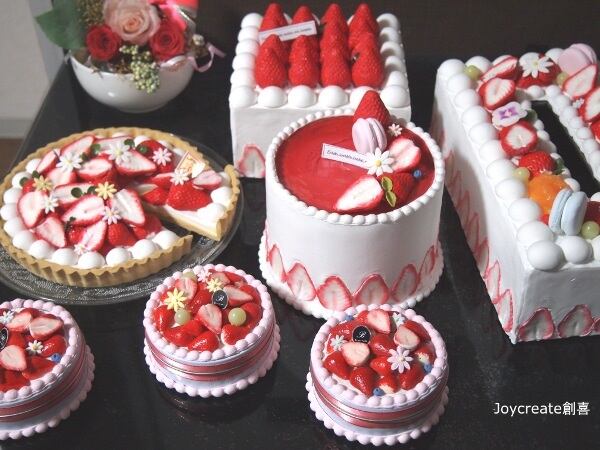 スイーツデコ ティッシュケース フレジェ風フルーツケーキ | 食品