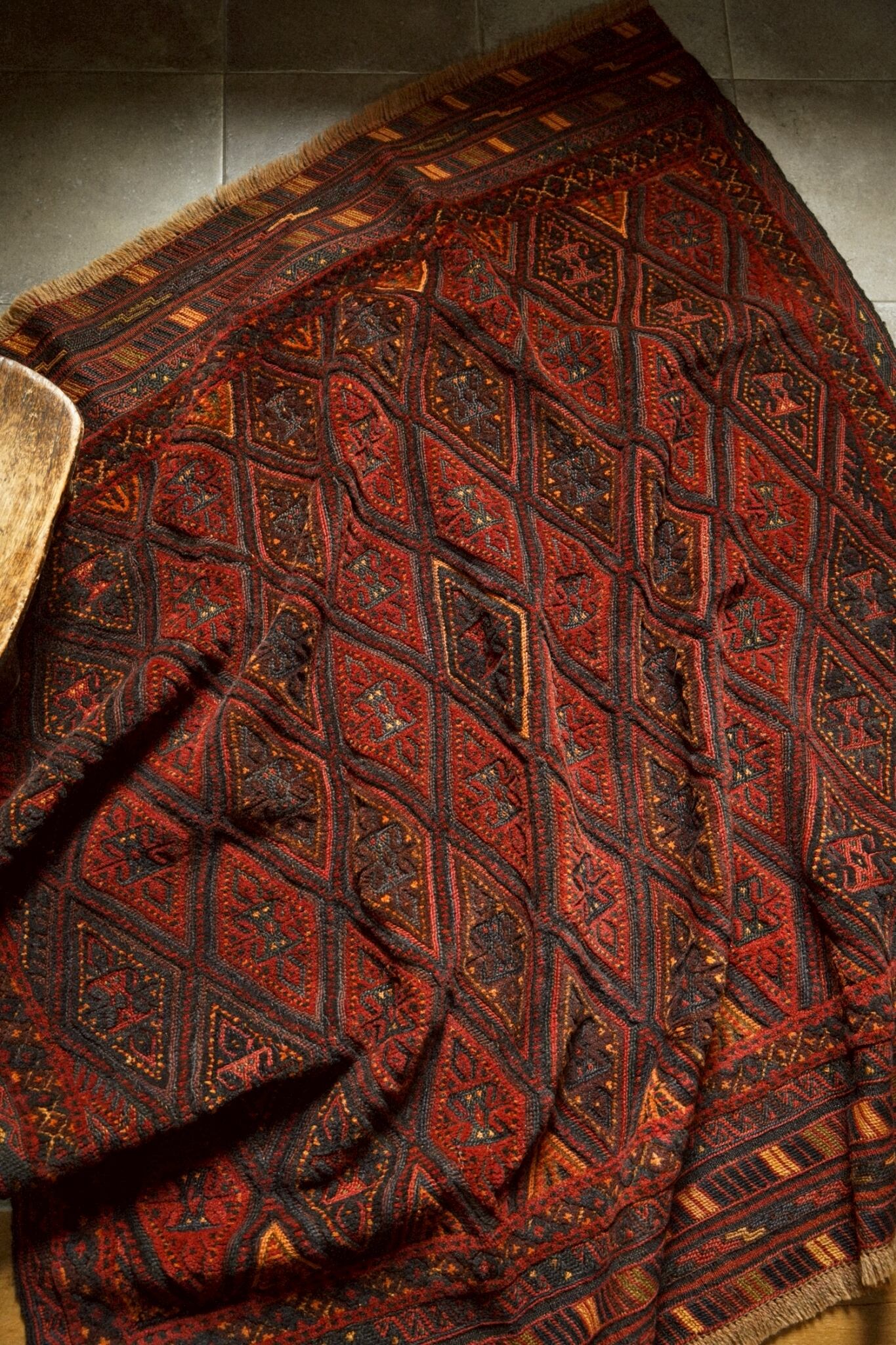 1490-Vintage Mashwani rug