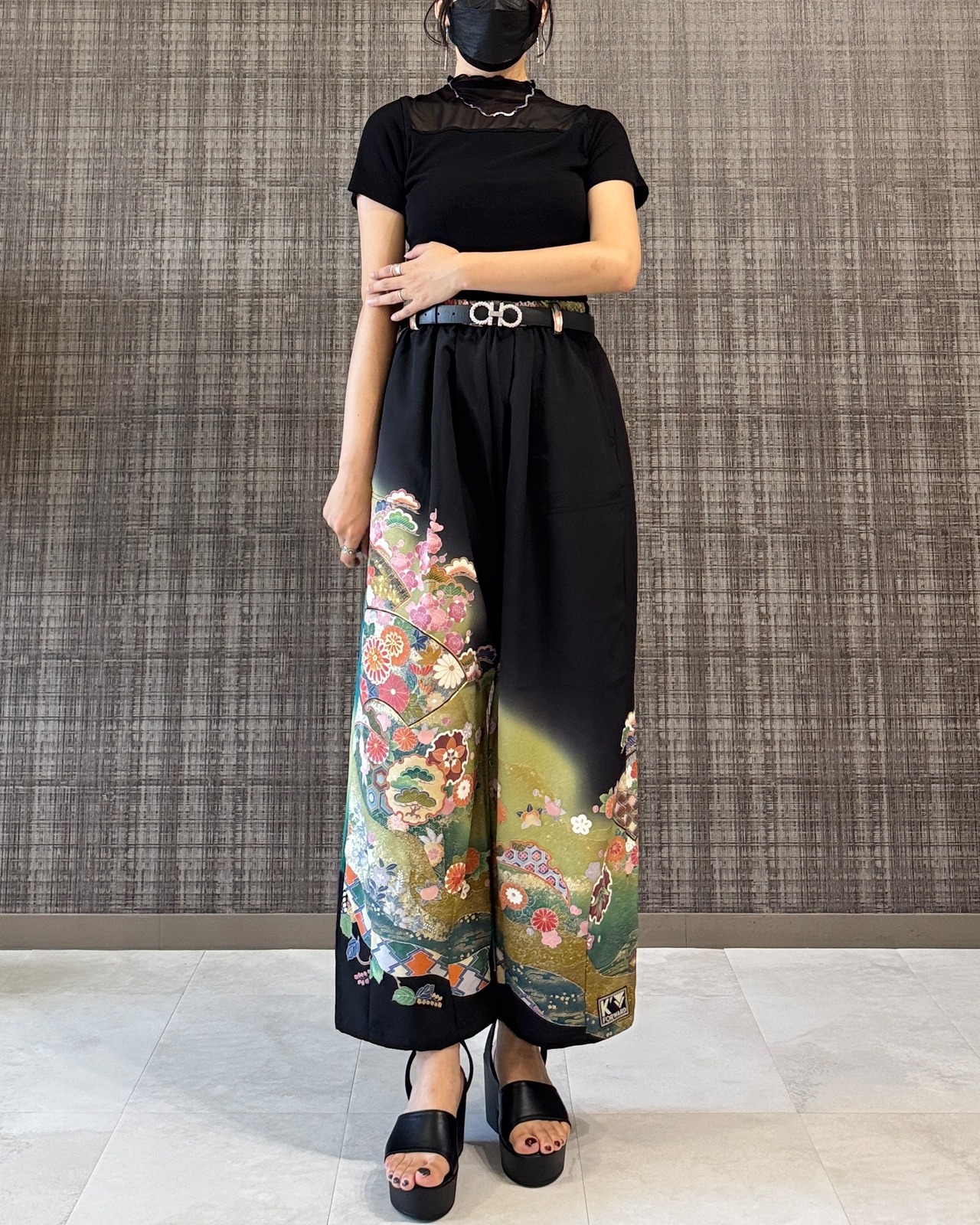 Black pants 673