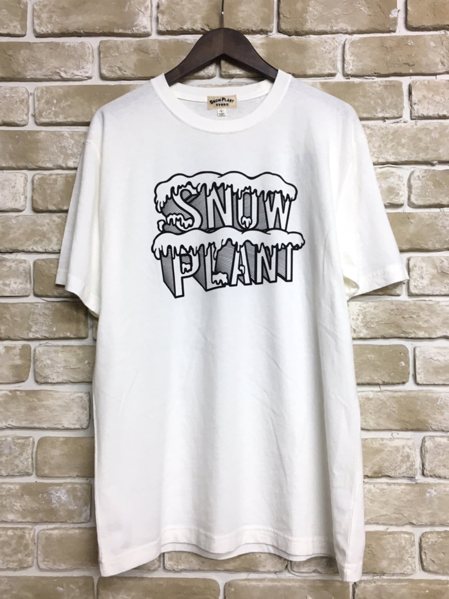 SNOW PLANT LOGO TEE