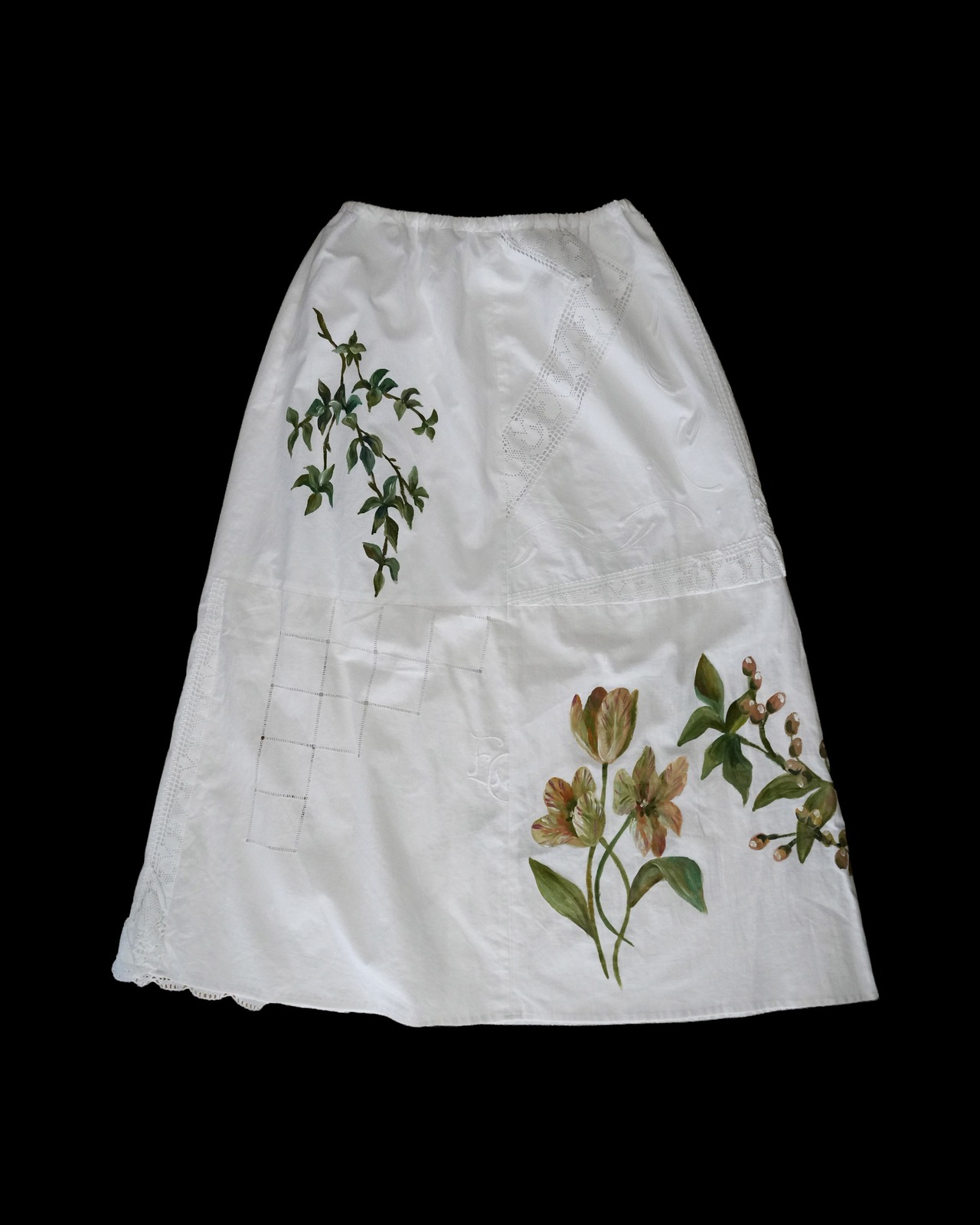 vintage lace skirt white*berry