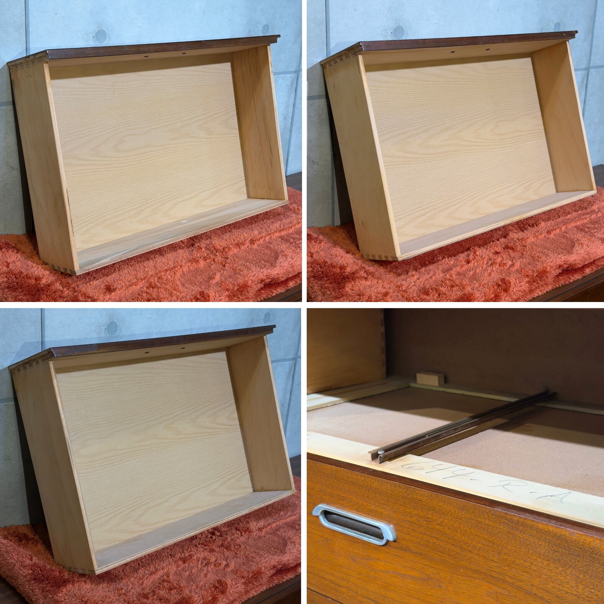 VINTAGE】U.S RISHEL Double Dresser / アメリカ リシェル 6段 ワイド