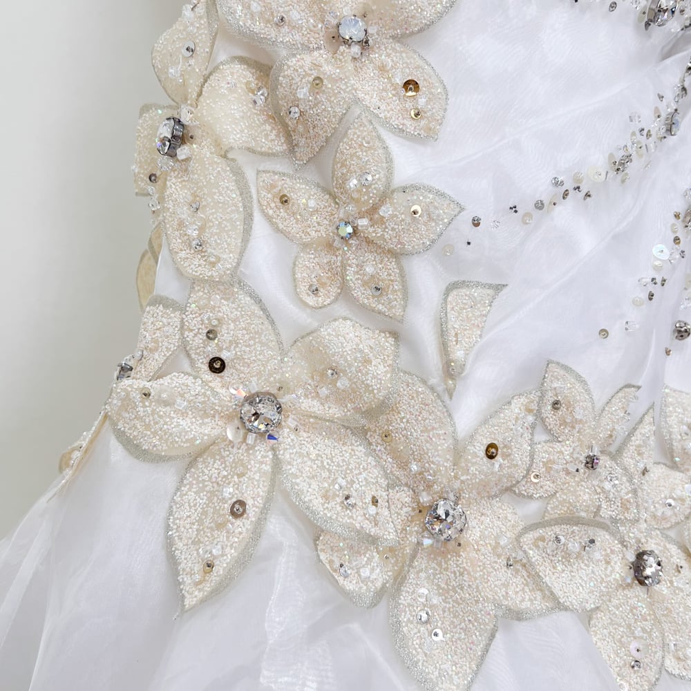 ウェディングドレス 9号R Sancta Carina サンクタカリナ 中古