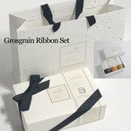 グログランリボン付きスペシャル Wash Towel 3枚セットTwinkle GRAY/Twinkle ORANGE/Twinkle BEIGE