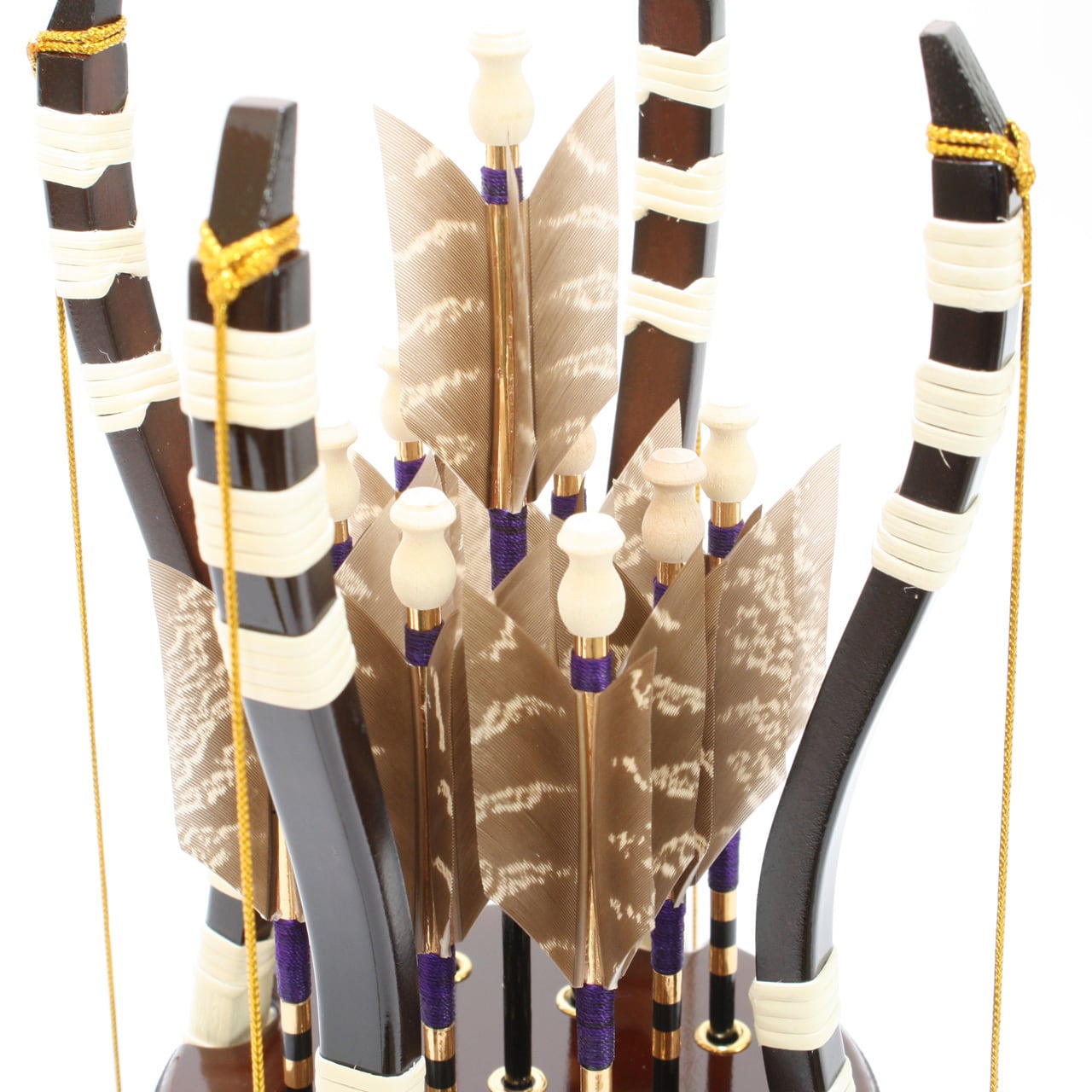 破魔弓飾り《商品コード》10200-0109 破魔弓飾り 八宝寿 パノラマ｜初