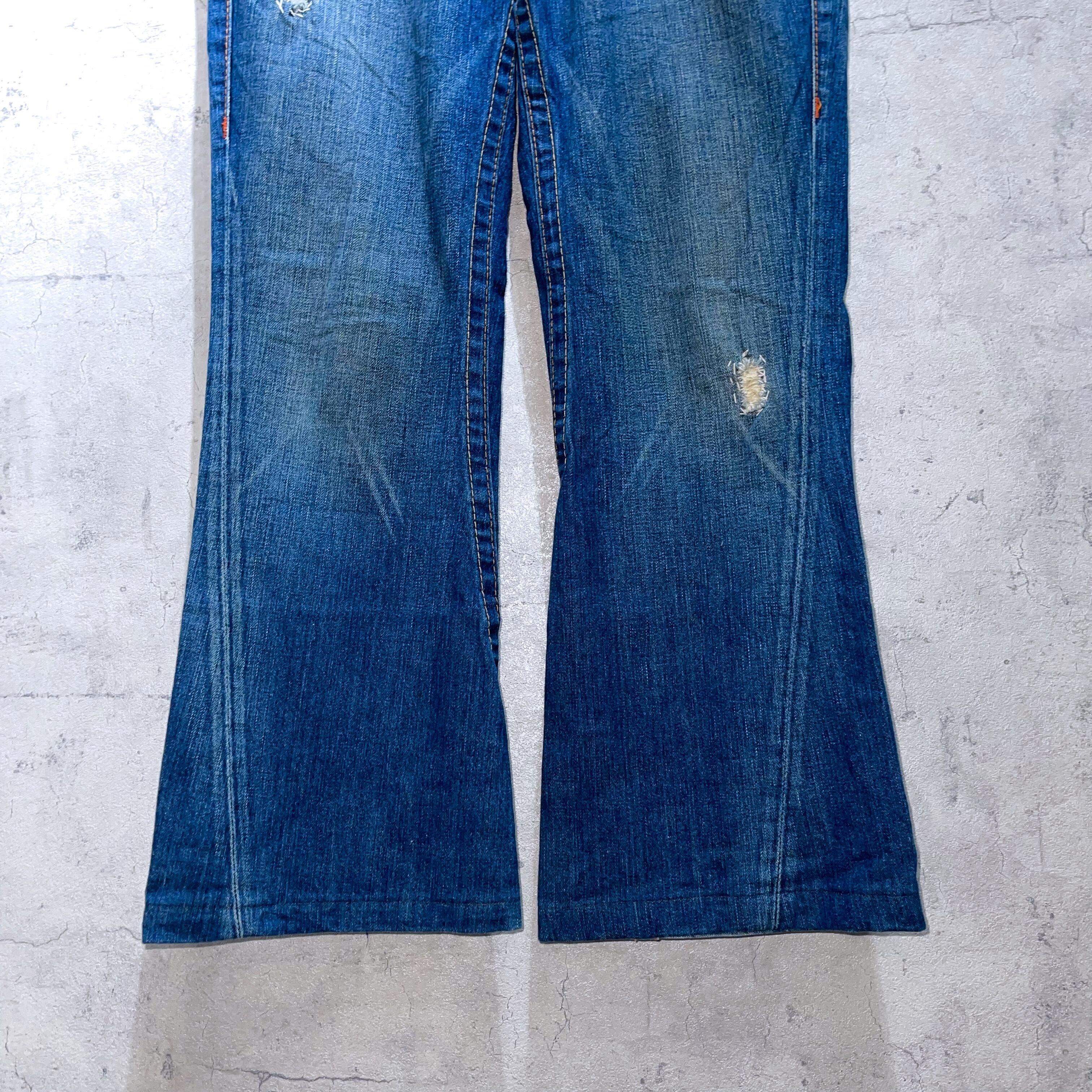 vintage True Religion flare denim | ayne