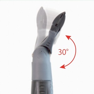 【２in1タイプのスクレーパーとプラスチック製ホルスターの実用的なセット】ErgoTec® ニンジャ スクレーパーコンボ( ホルスター付き）　10cm