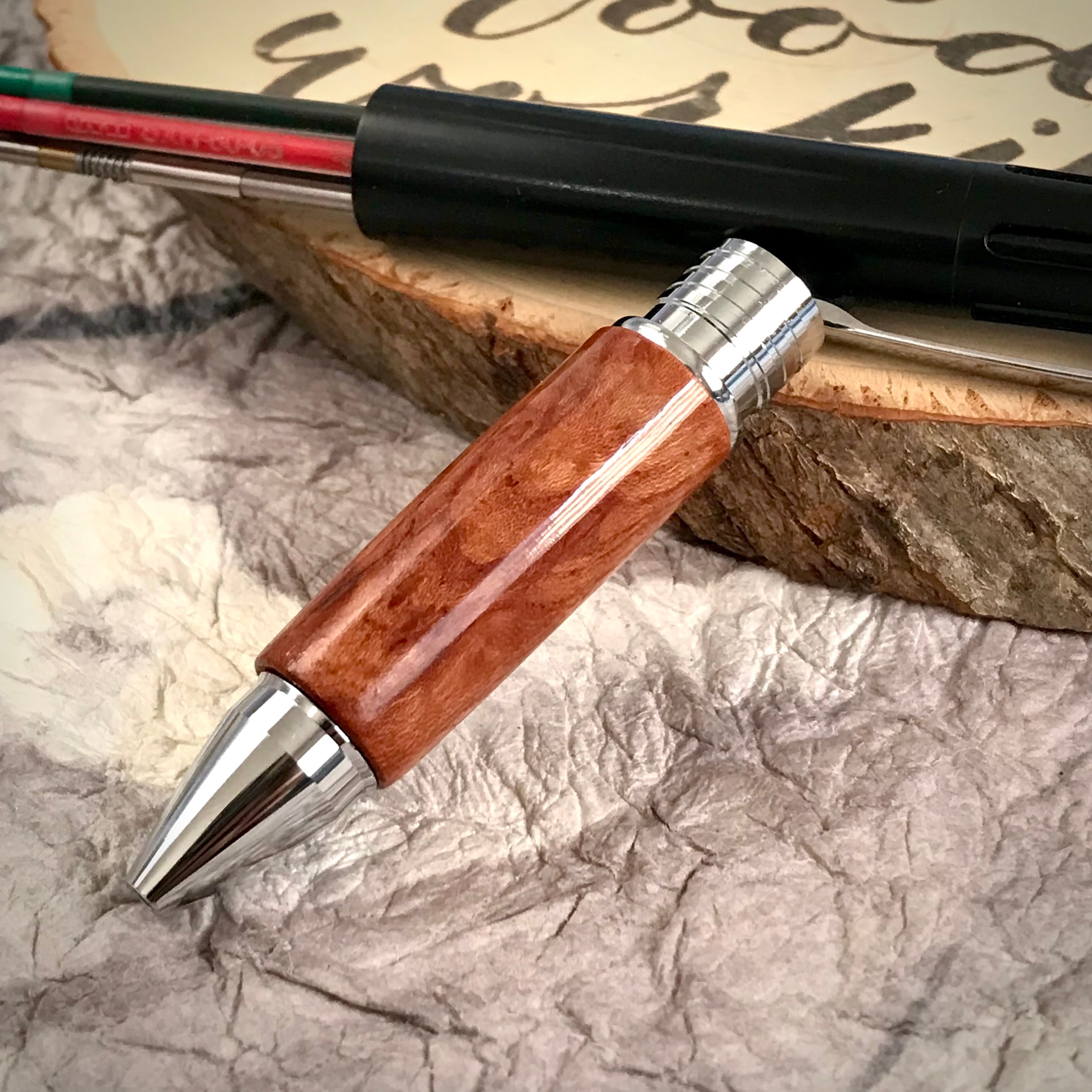 GarageWoodWorking | 木軸ペン 木軸グリップ 木工品 漆