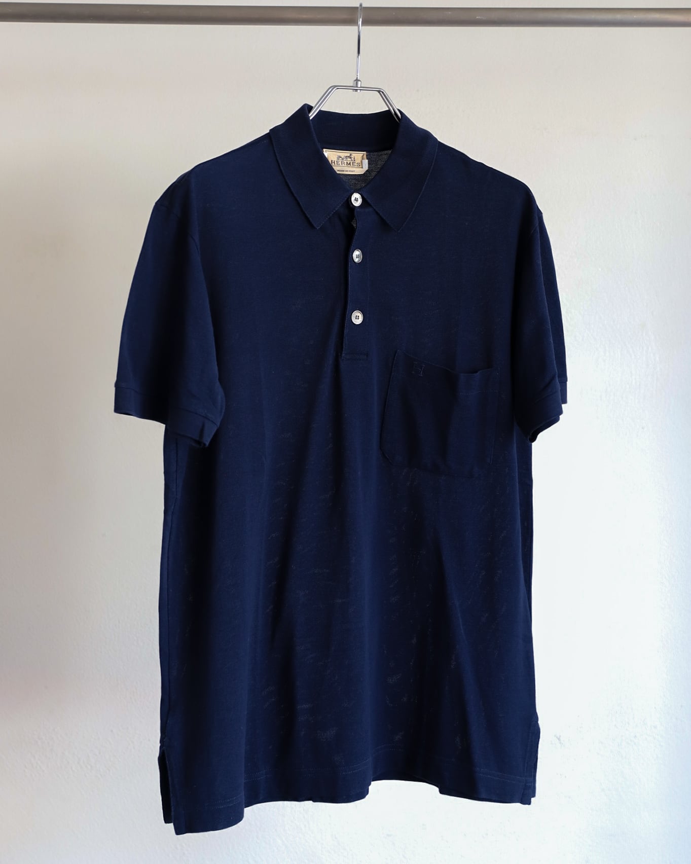 定価9万】HERMES special polo shirt made in Italy mint condition